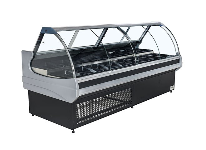 Counter Case with Sliding Door